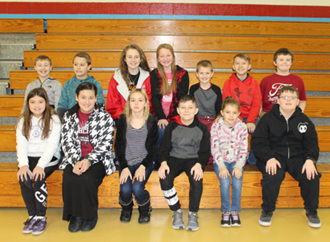 Here is our 4, 5, & 6 grade academic team